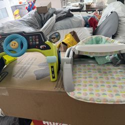 Baby Seat And Baby Toy 
