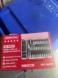 Sedy 80- piece metric