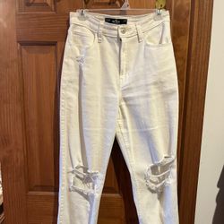 White Hollister Jeans 