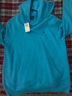 Polo Ralph Lauren Blue Hoodie XL (18-20)