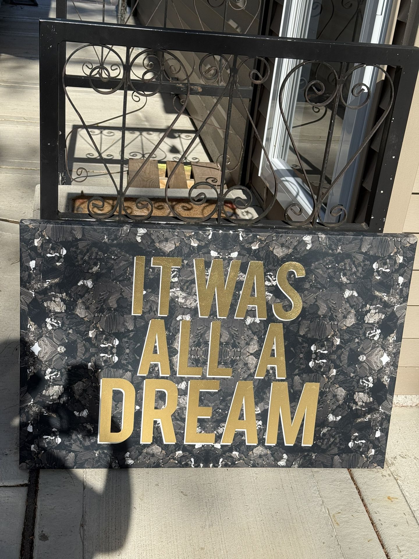 “It Was All A Dream” Canvas