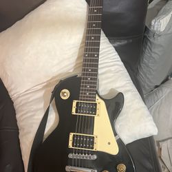 1975 Gibson Les Paul Guitar Black
