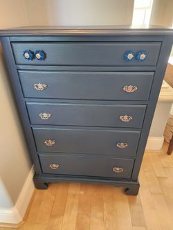 Solid wood dresser