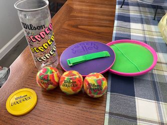 Vintage Wilson peppers tennis balls