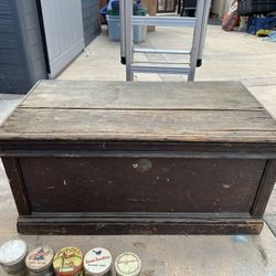 Antique Tool Chest (wTOOLS!)