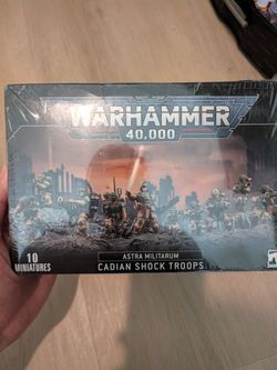 Warhammer Imperial Guard Astra Militarum Shock Troops