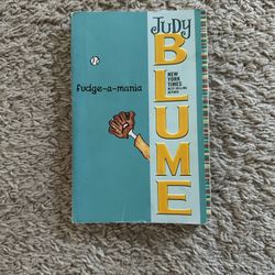 Fudge-a-Mania Book By Judy Blume Kids Reading