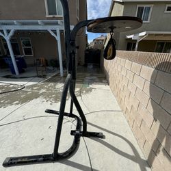 Punching Bag And Speed Bag Stand 