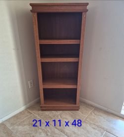 Oak Bookshelf