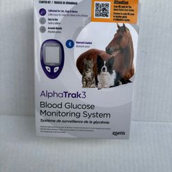 New In Box Alphatrak 3 Pet Glucose Monitor Kit