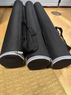 3 x Expolinc carring case bag with tube inside for art, posters, banners