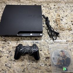 Sony PlayStation 3 Slim 160GB Home Console - Black (CECH-2501A)