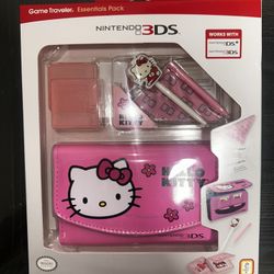 Hello Kitty Nintendo 3Ds Game Traveler Essentials Pack