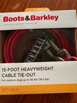 Cable tie-out