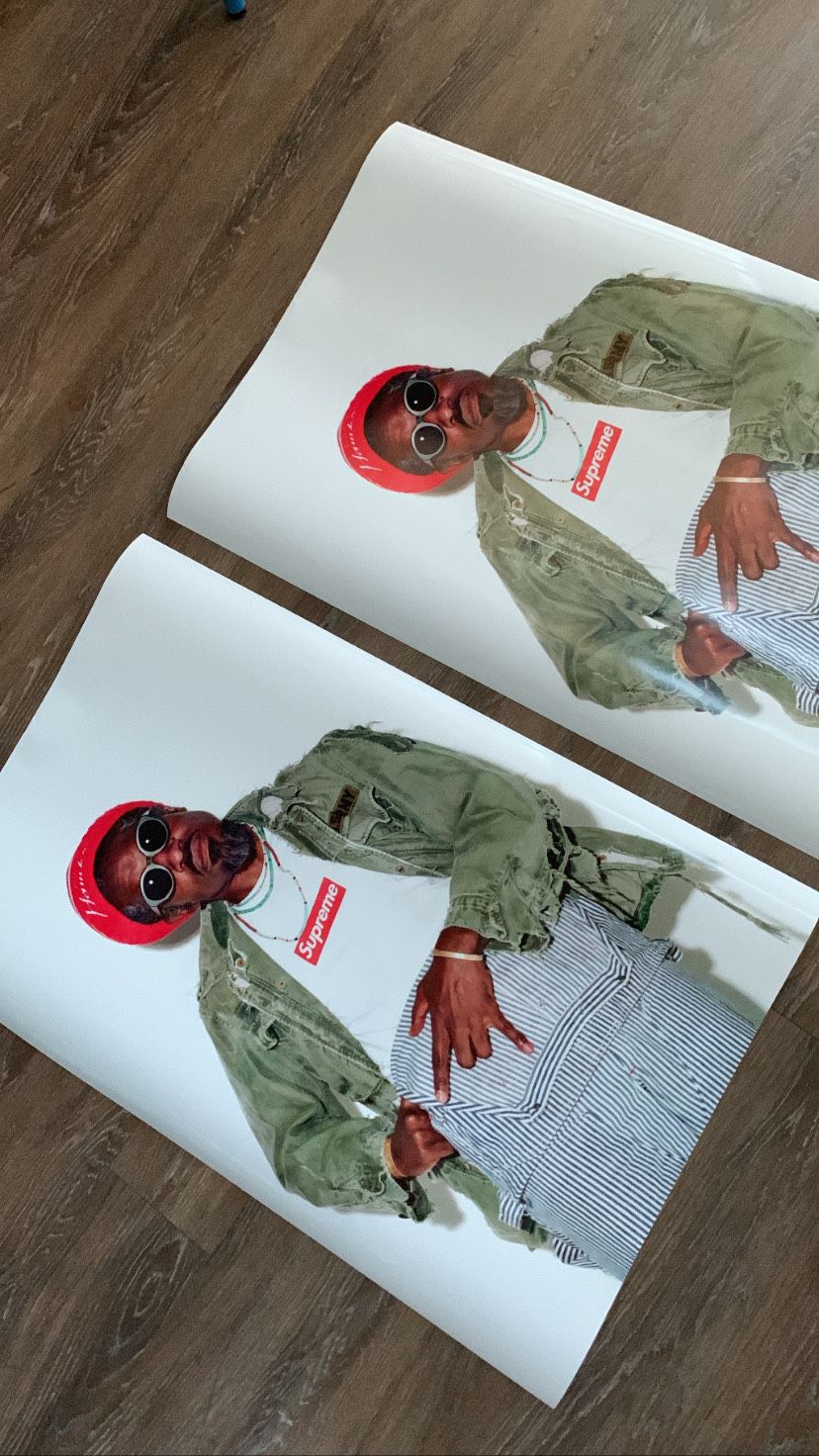 Supreme New York Andre 3000 Poster for Sale in Los Angeles, CA