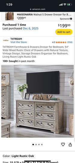 Amazon dresser