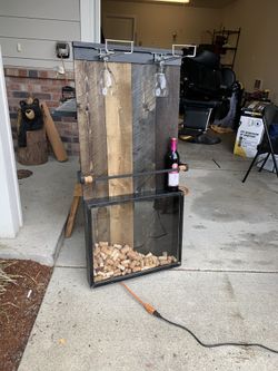 Hand craft wine rack