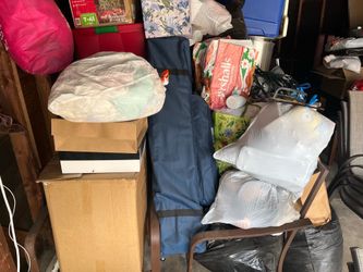 Lots of women pants shirts dresses etc and baby clothes