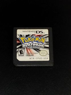 Nintendo DS Pokemon Platinum  Tested