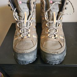 Mens Waterproof Wenger Hiking Boots Size 12