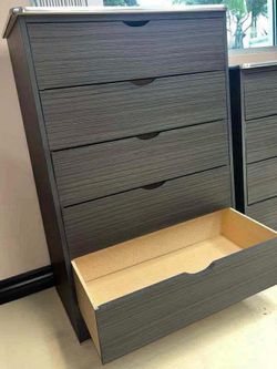 Kathy 5 drawer grey