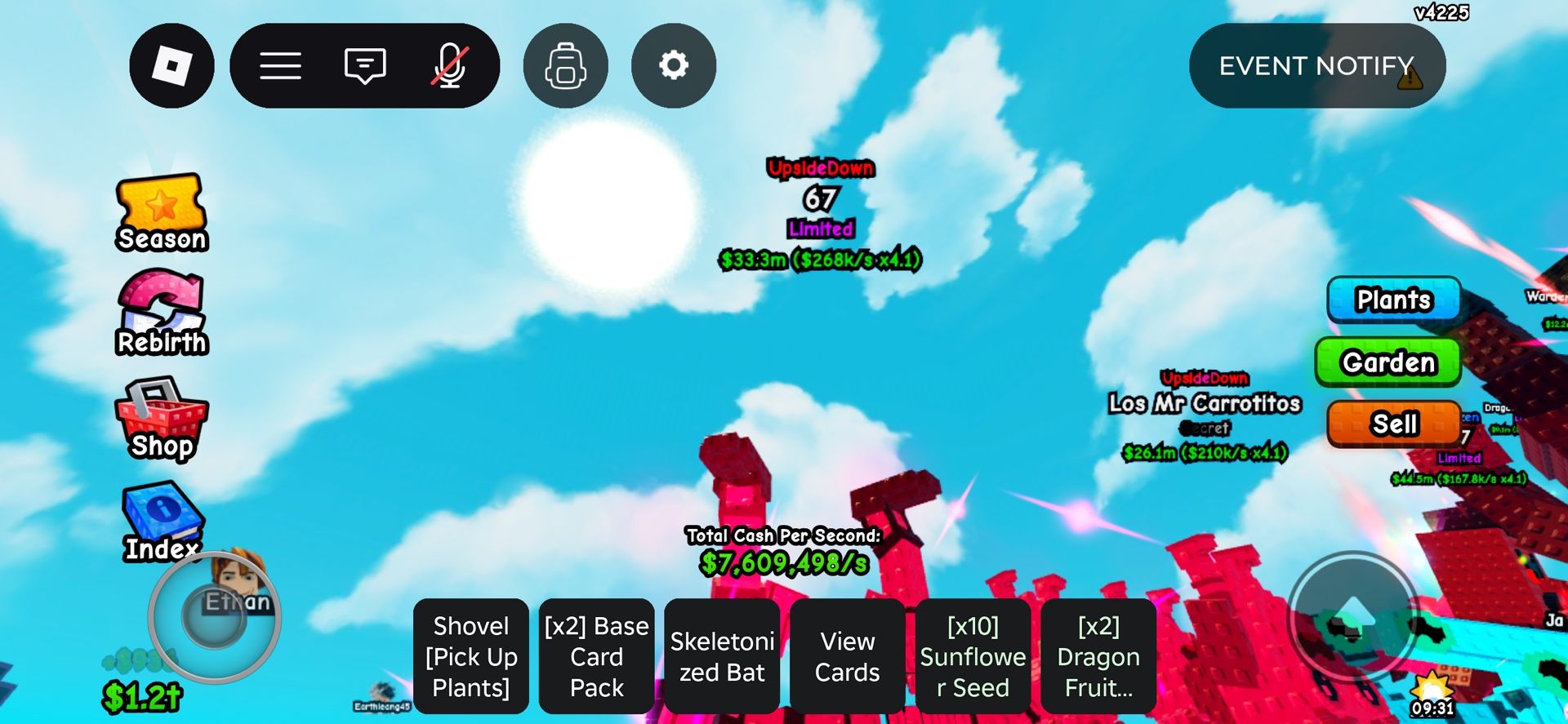 Upside Down 67 268k Per Sec