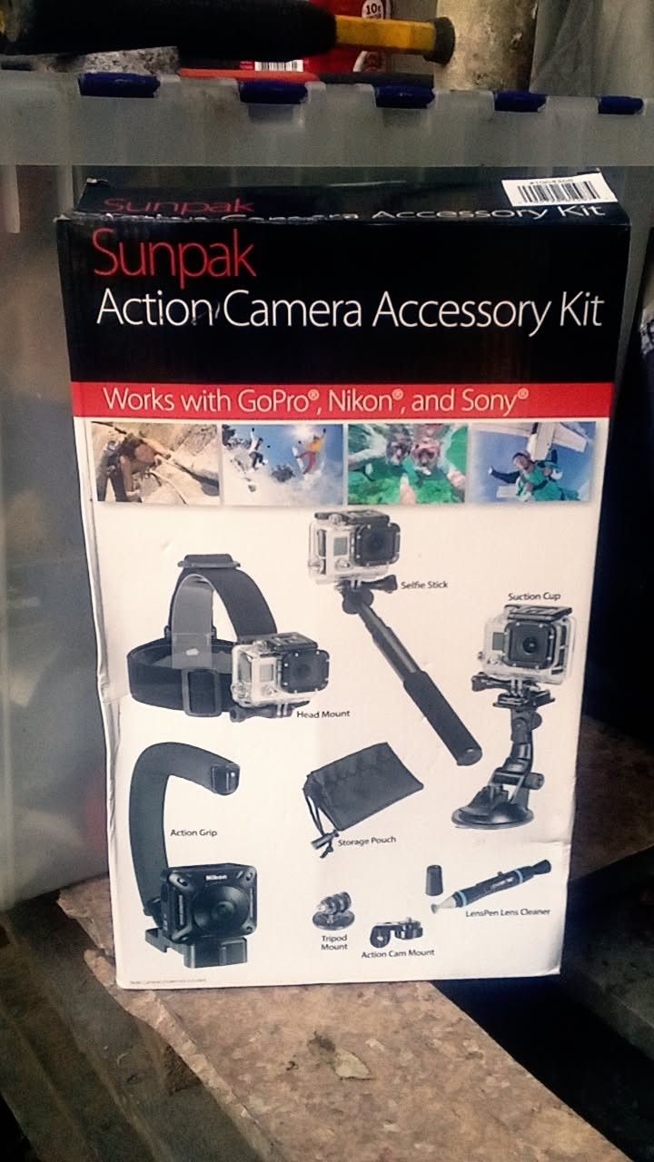 Action Camera Accessory Kit.