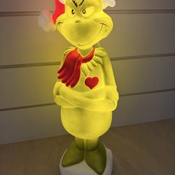 2FT - The Grinch Light Up Blow Mold Decor