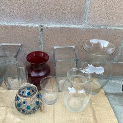 Glasses Vases $5/1
