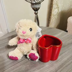 Valentine Mug And Teddy Bear