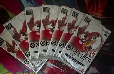 One Piece Card Game Round 1 Promotion Packs x7