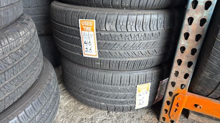 245/40/20 two used tires good condition