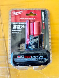 Milwaukee M12 RedLithium XC5.0 Battery
