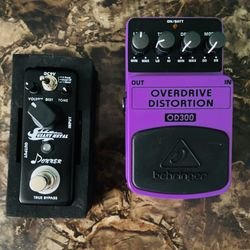Overdrive & Donner Metal Guitar Pedals Effects