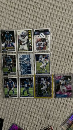 Detroit Lions NFL Trading Cards Lot of 10