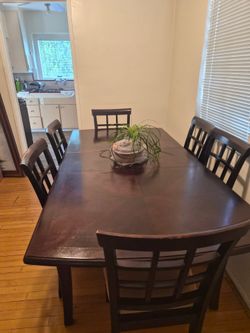 FREE Dining Table with 6 Chairs