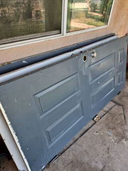Front  metal  door s