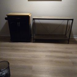 Small Center Kitchen And Hallway Entry Table 