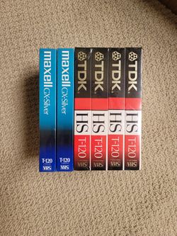 Blank VHS Tapes (Brand New)