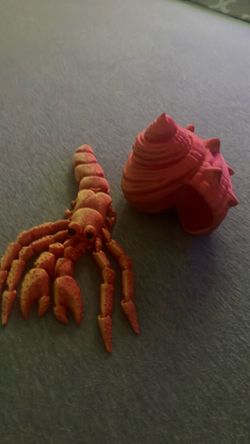 Hermit crab toy