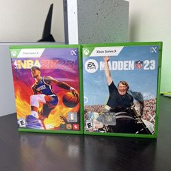 Madden 23 & NBA 2K23 (Xbox Series X)