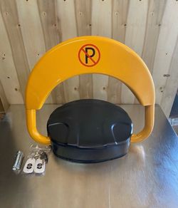 Car Parking Lock, Automatic Remote Control Auto Parking Space Saver, Lock Barrier. $30.00 FIRM!!