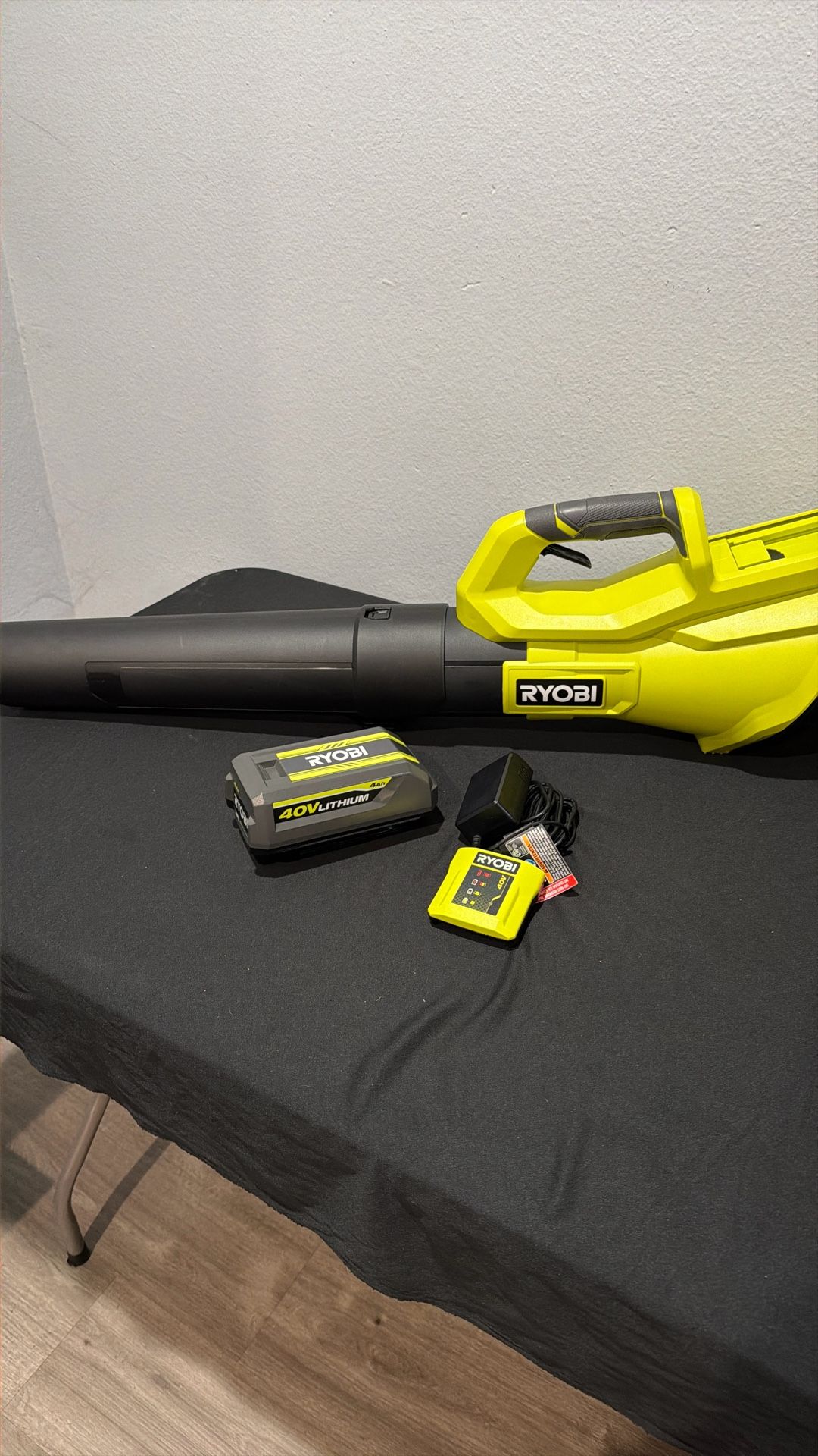 New Ryobi 40V Leaf Blower Kit