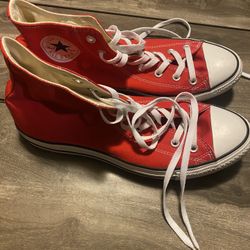 Red Chuck Taylor Shoes