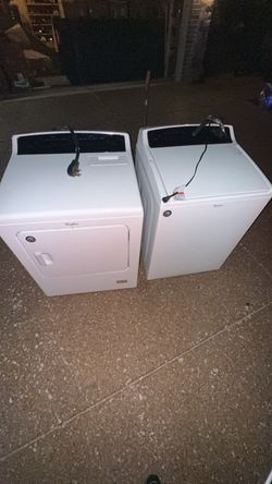 Whirlpool Washer and Dryer Set