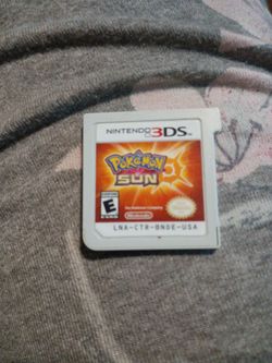 Pokemon sun 3ds