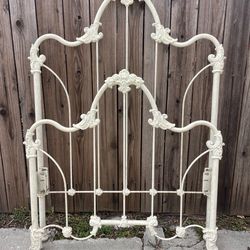 Twin Eliott’s designs iron bedframe