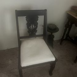Antique Ebony Chair