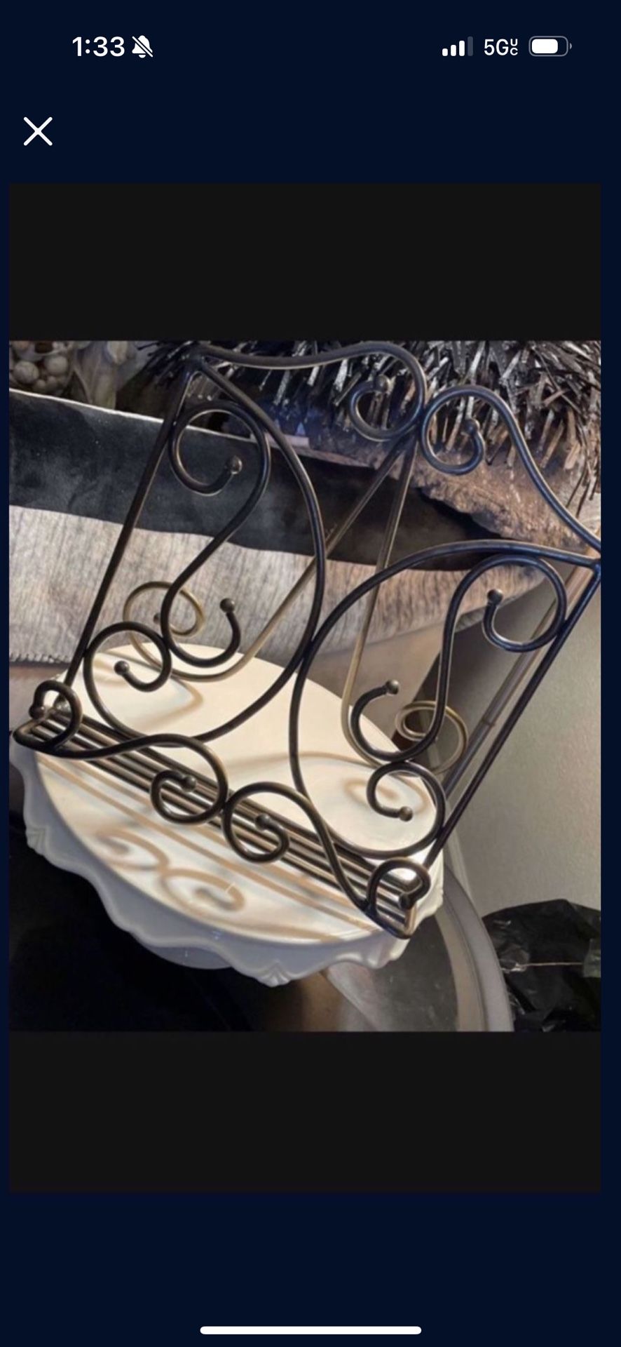 Princess House Book Holder Meredian