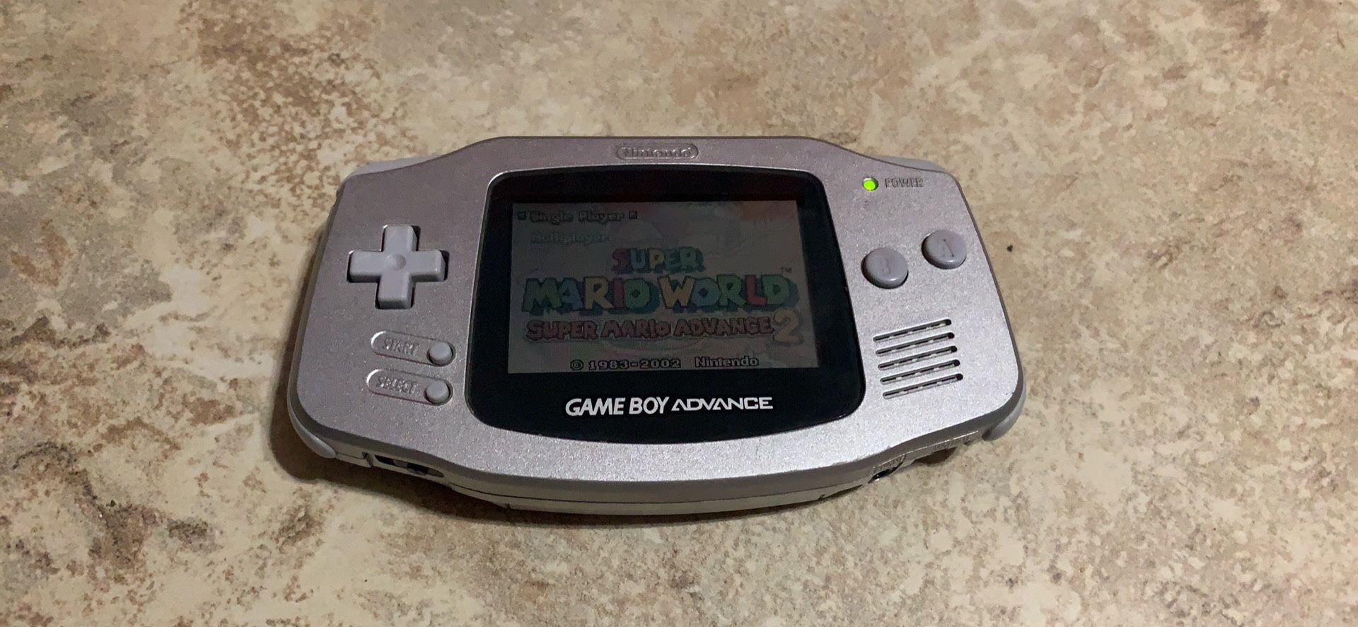 Gameboy Advance and Super Mario World